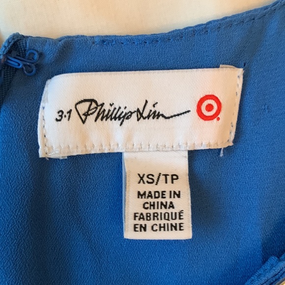 3.1 Phillip Lim for Target blue shift dress with pockets - Picture 4 of 6